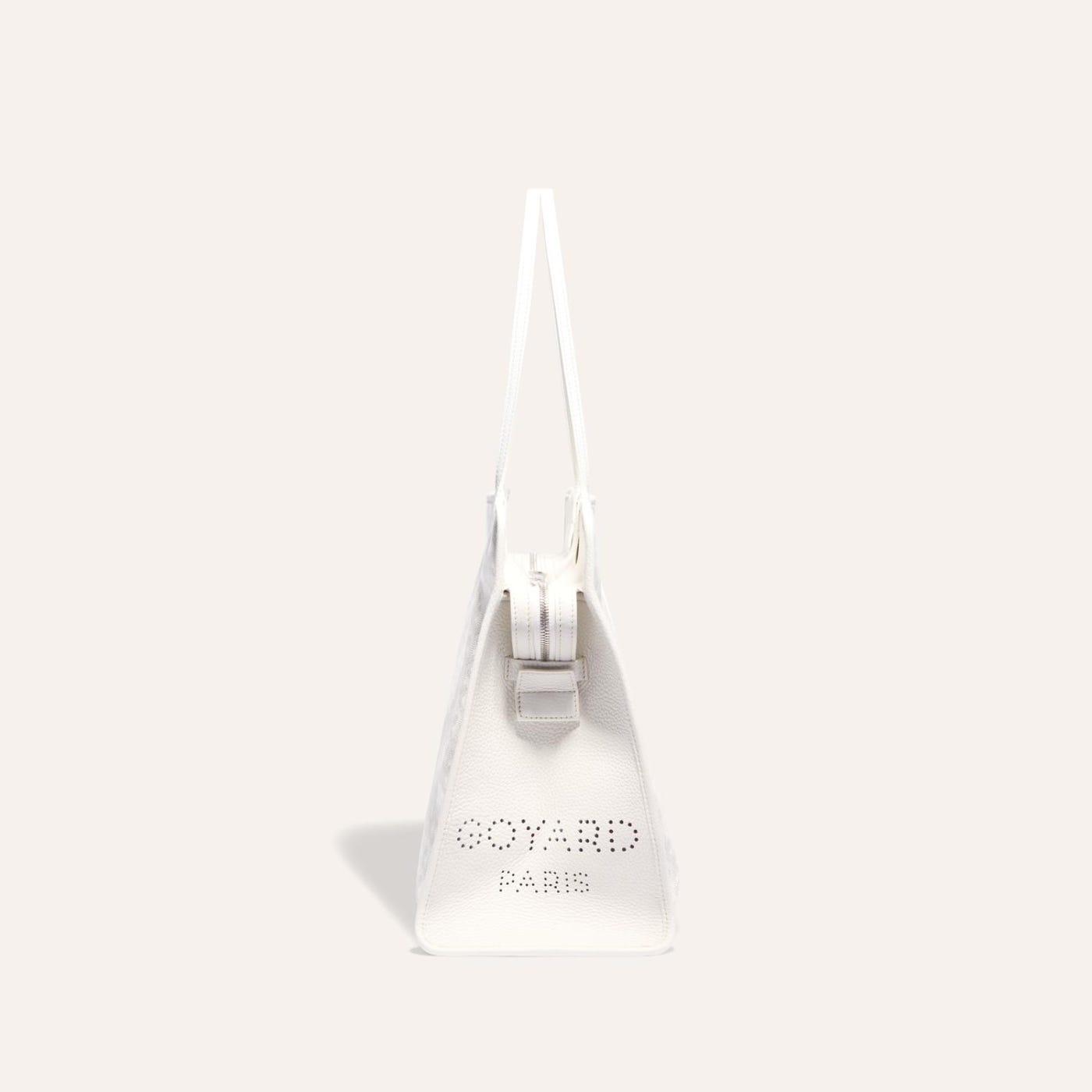 Goyard Hardy PM Tote Bag White - Image 3